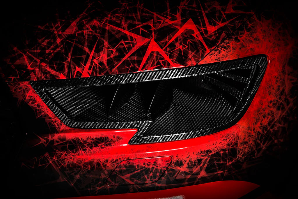 Повітрозабірник в фару для впускної системи AUDI 8V RS3 STAGE 3 (карбон) - Eventuri Ukraine