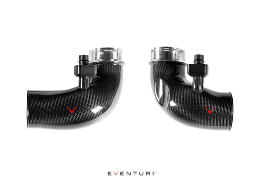 Карбонові впускні патрубки для BMW M5 (F90)/M8 (F92) - Eventuri Ukraine