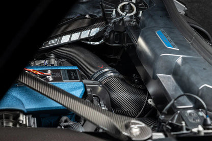 Карбонова впускна система Eventuri для Chevrolet Corvette C8 ZR1 Hard-Top Convertible (Black Carbon) - Eventuri Ukraine