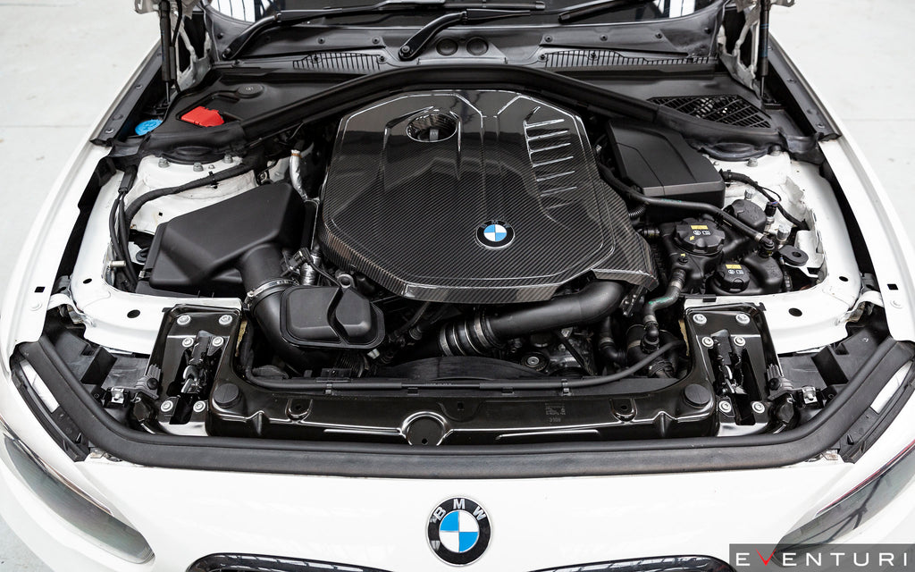 Кришка двигуна BMW B58, B58F, F22, F30, F32, F36, M240I, M340I - Eventuri Ukraine