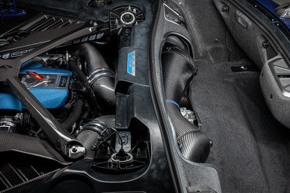 Карбонова впускна система Eventuri для Chevrolet Corvette C8 ZR1 Hard-Top Convertible (Black Carbon) - Eventuri Ukraine