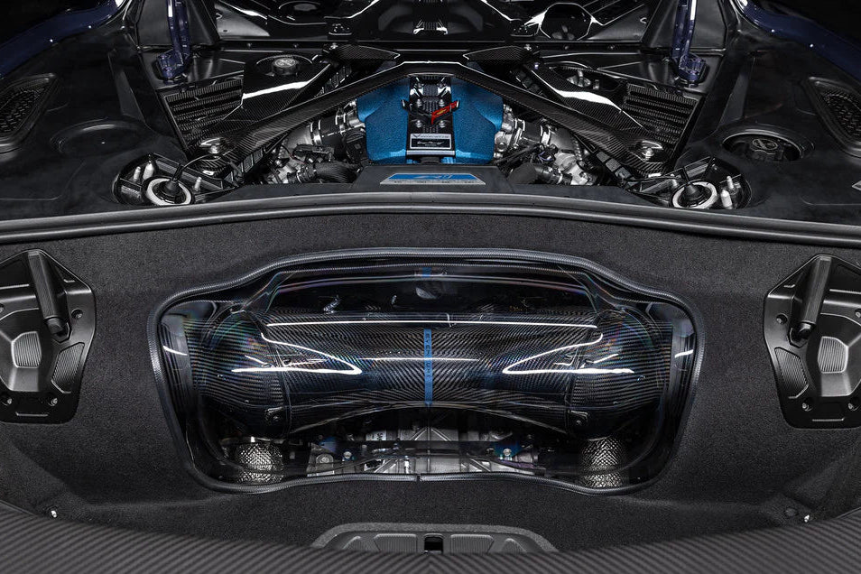 Карбонова впускна система Eventuri для Chevrolet Corvette C8 ZR1 Hard-Top Convertible (Black Carbon) - Eventuri Ukraine