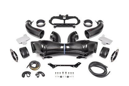 Карбонова впускна система Eventuri для Chevrolet Corvette C8 ZR1 Hard-Top Convertible (Black Carbon) - Eventuri Ukraine